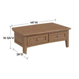 WH - McKenzie Lift Top Coffee Table